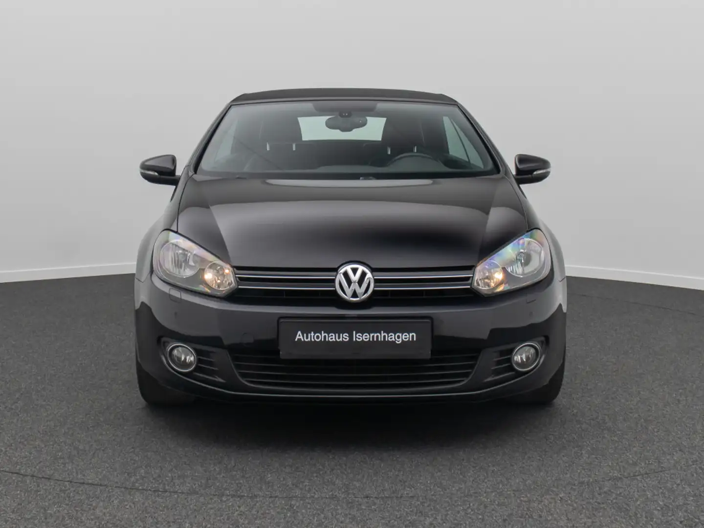 Volkswagen Golf VI Cabriolet Basis PDC Navi Sitzhz Tempomat Чорний - 2