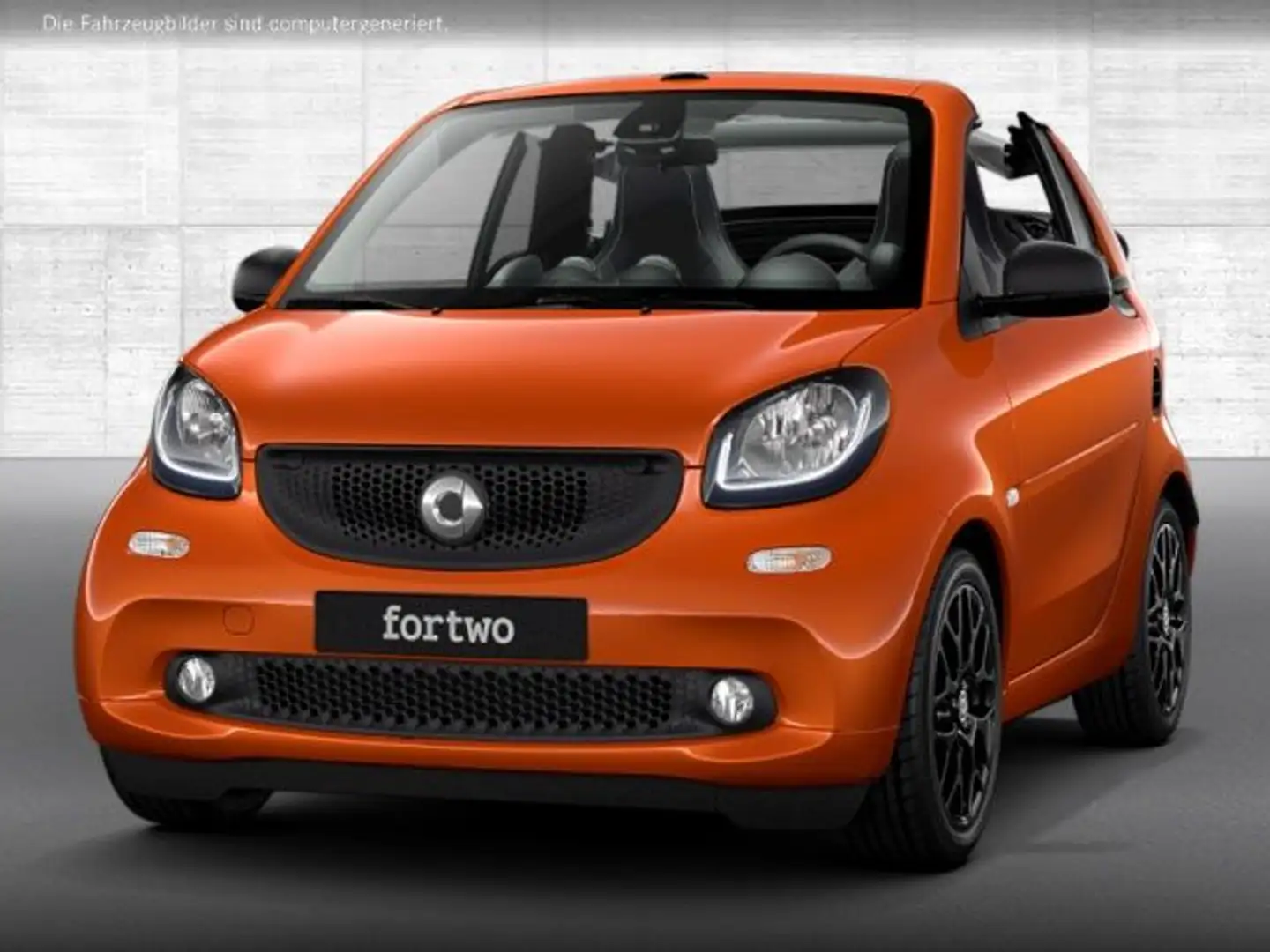 smart forTwo cabrio 66kW prime DCT cool&Media Sport SHZ Orange - 2