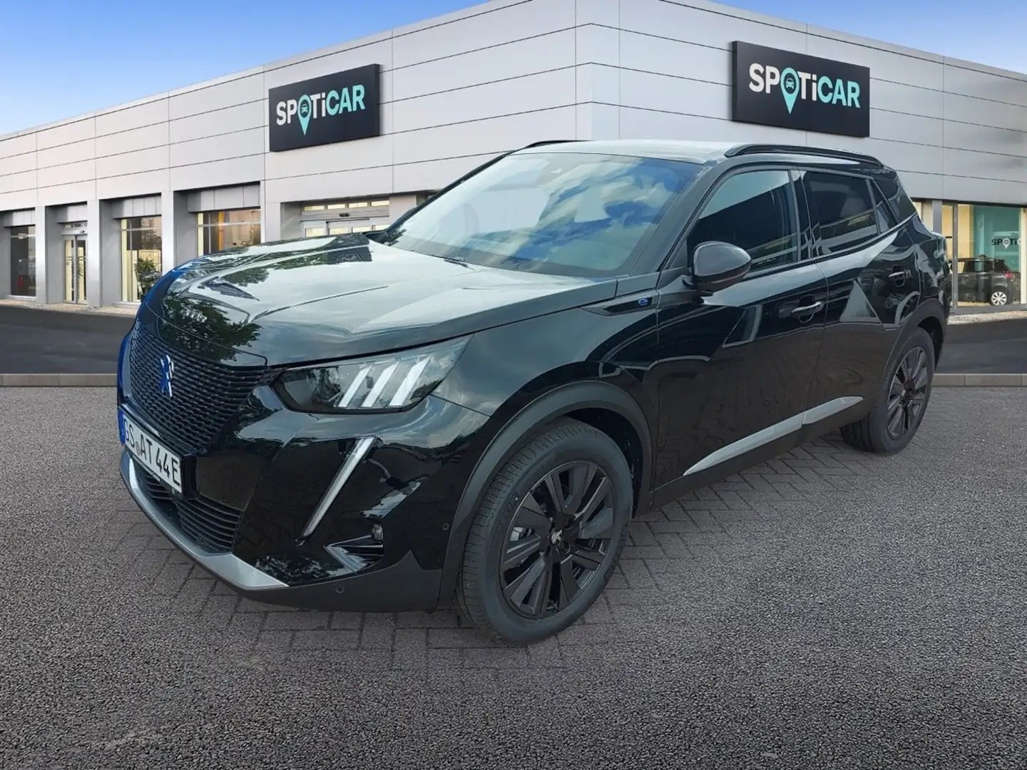 Peugeot e-2008 GT Pack 136 Finanzierung ab 1,99% eff. Zins Schwarz - 1