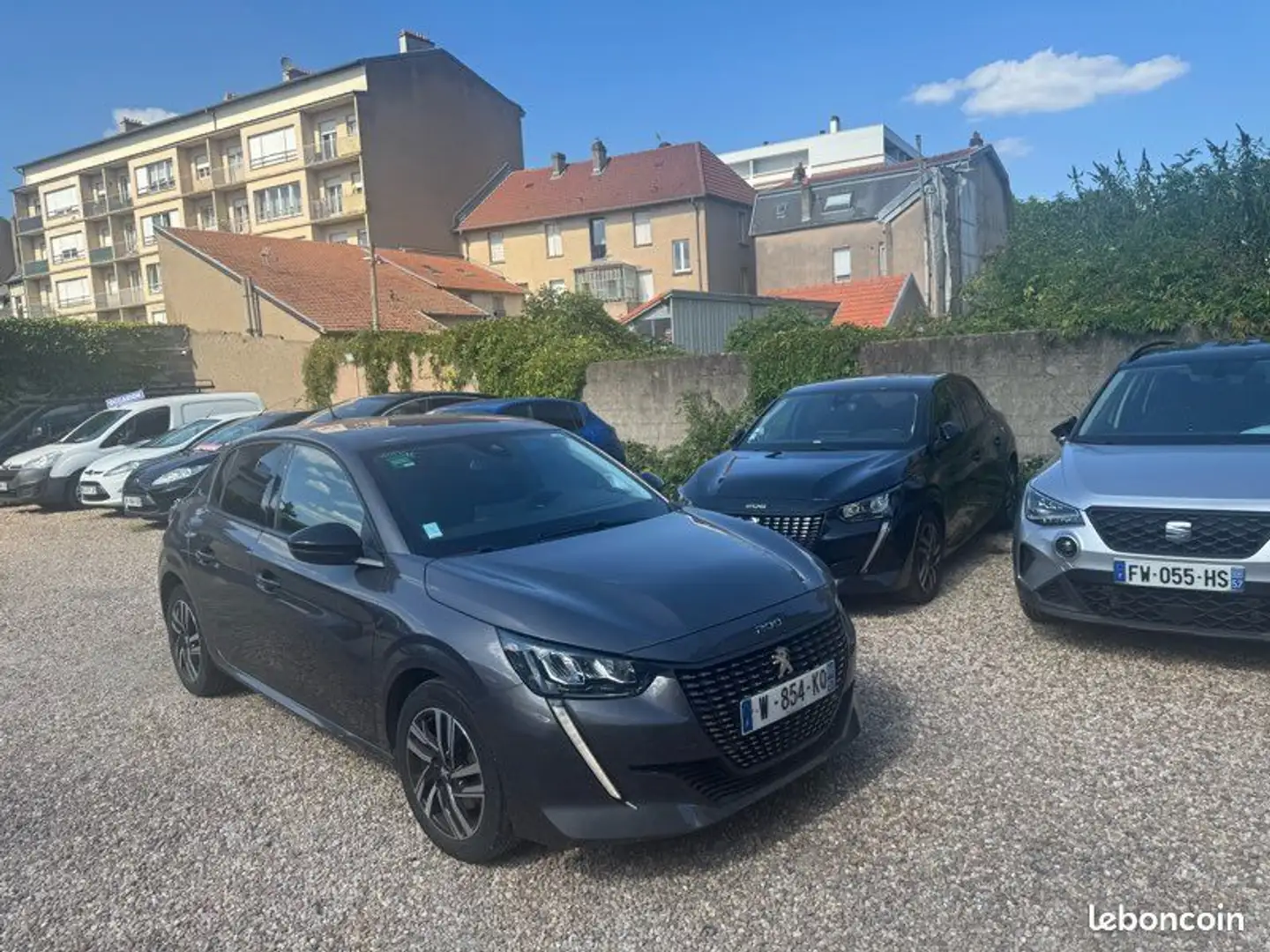 Peugeot 208 essence 100CH allure export Gris - 1