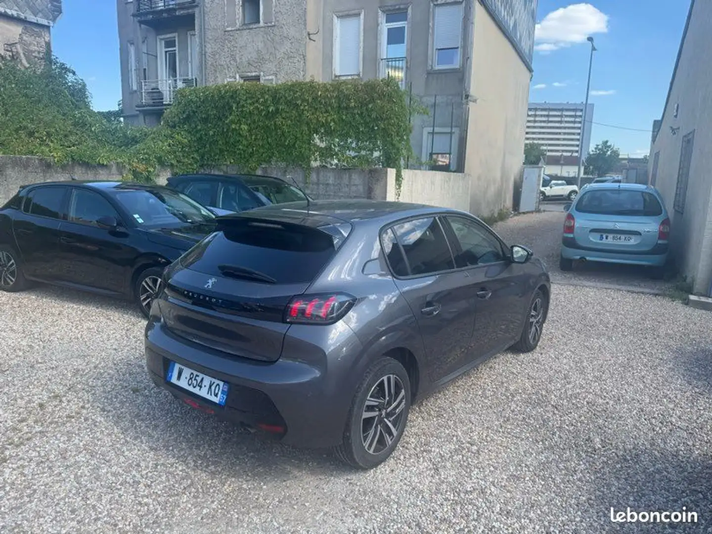 Peugeot 208 essence 100CH allure export Gris - 2