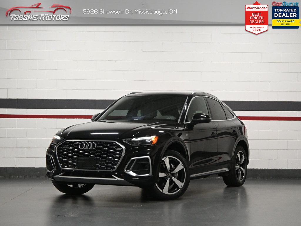 2023 Audi Q5 Sportback Progressiv S-Line No Accident 360CAM Panoramic Ro