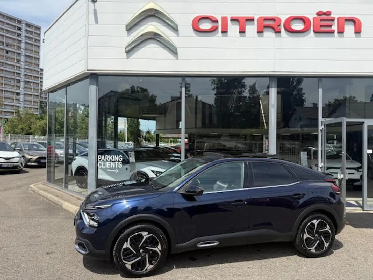 Citroen C4 BLUE HDI 130 MAX EAT8 + TOIT PANORAMIQUE+CAM 360 Blauw - 1