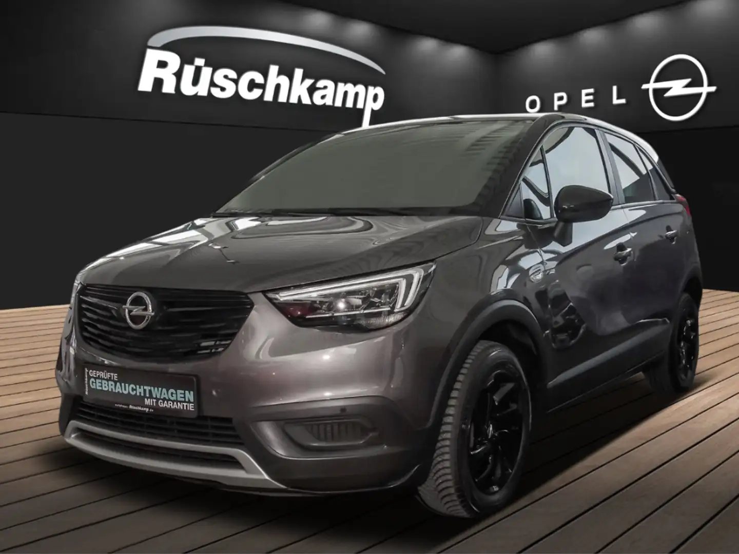 Opel Crossland X Limited Edition 1.2 RückKam LED PDCv+h 2-Zonen-Kli Grau - 1