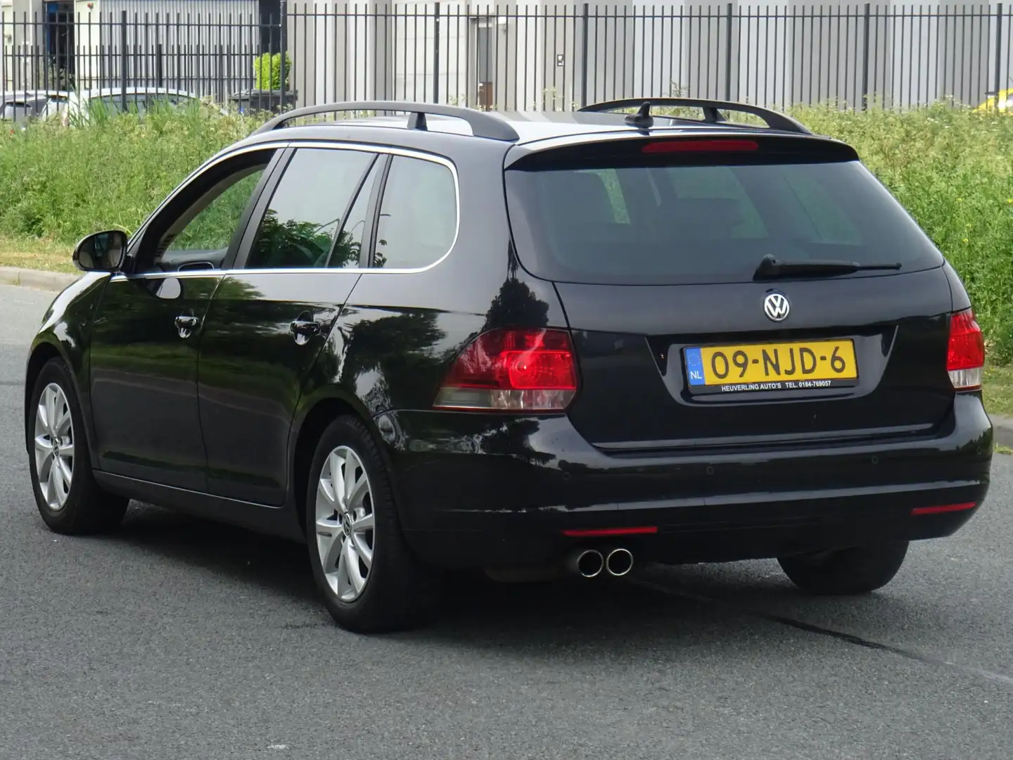 Volkswagen Golf Variant 1.4 TSI Highline NAP/LEER/NAVI/PDC Negro - 2