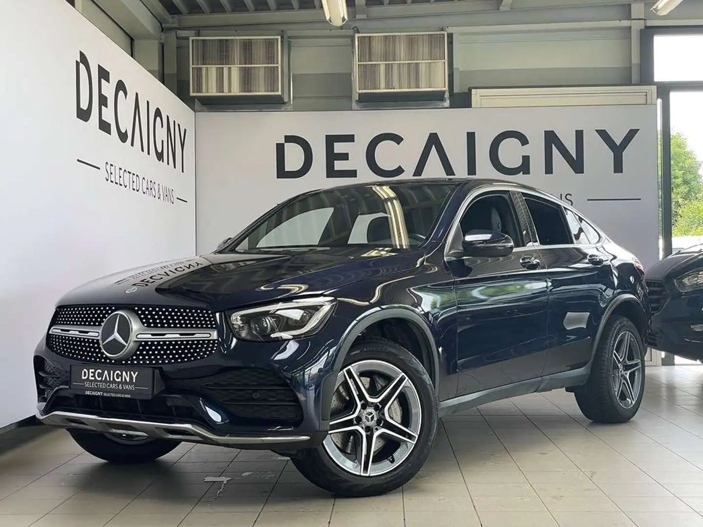 Mercedes-Benz GLC 300 de 4MATIC Coupé AMG-Line*Camera*App Connect Bleu - 1