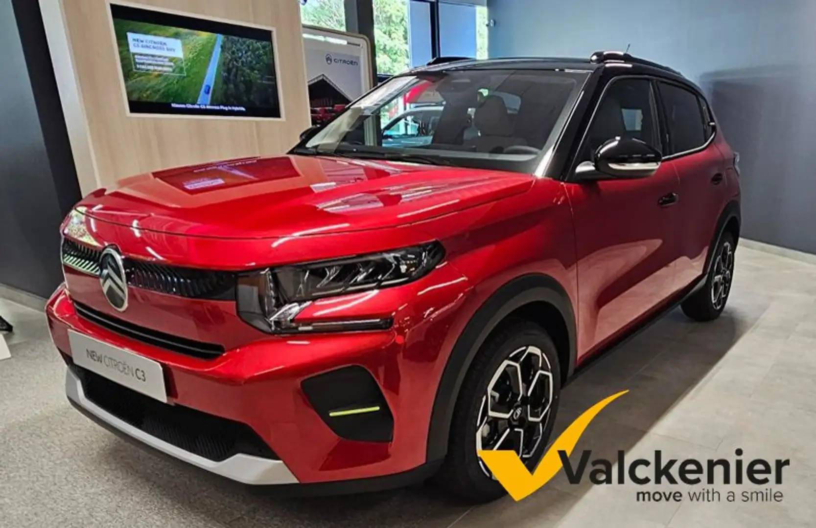 Citroen C3 C3 Hybrid 100 Automaat Rouge - 1