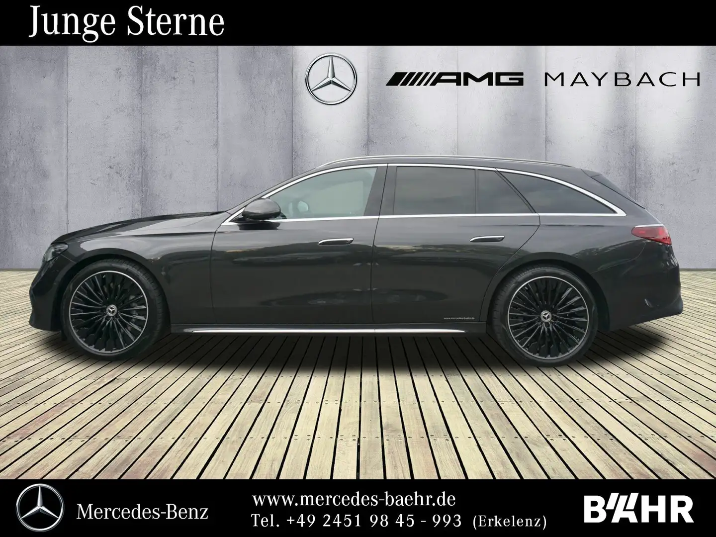 Mercedes-Benz E 220 E 220 d T AMG/MBUX/Digital-Light/AHK/Pano/LMR20" Gris - 2