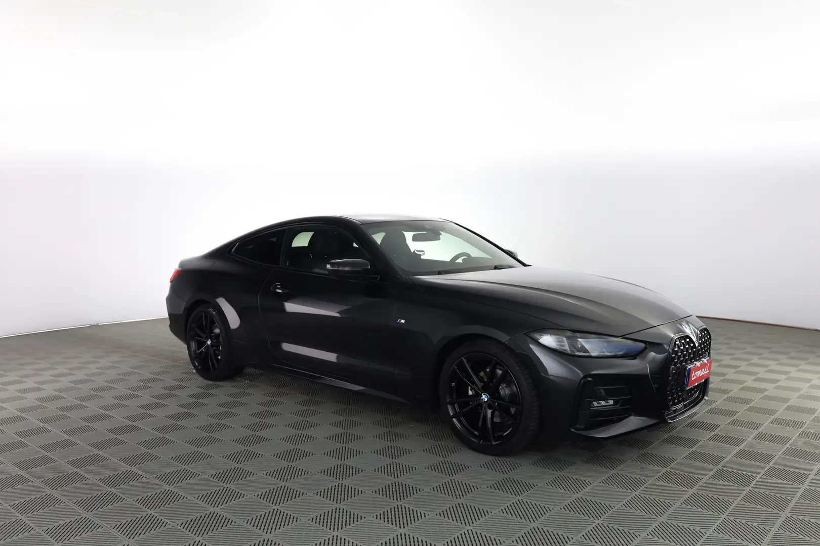 BMW 420 420d 48V xDrive Coupé Msport Schwarz - 2