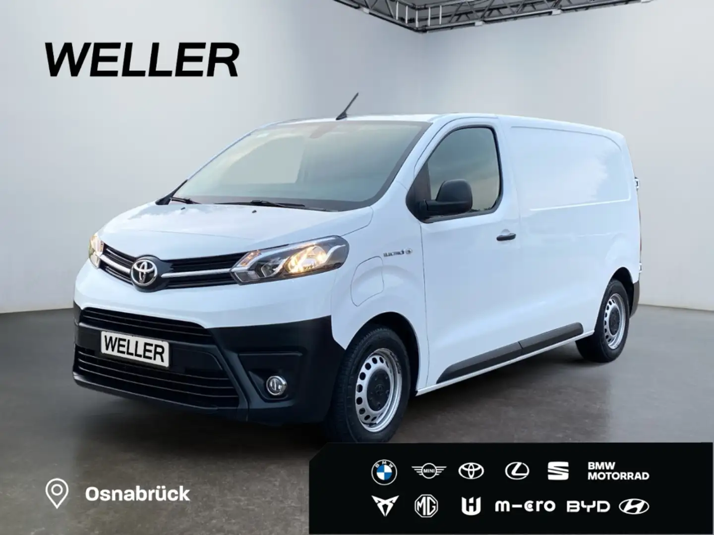Toyota Proace Electric (50 kWh) L1 Comfort *Navi*PDC hinten* Weiß - 1