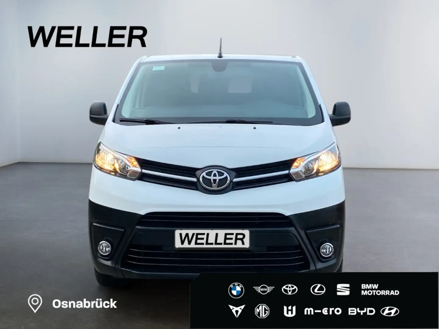 Toyota Proace Electric (50 kWh) L1 Comfort *Navi*PDC hinten* Weiß - 2