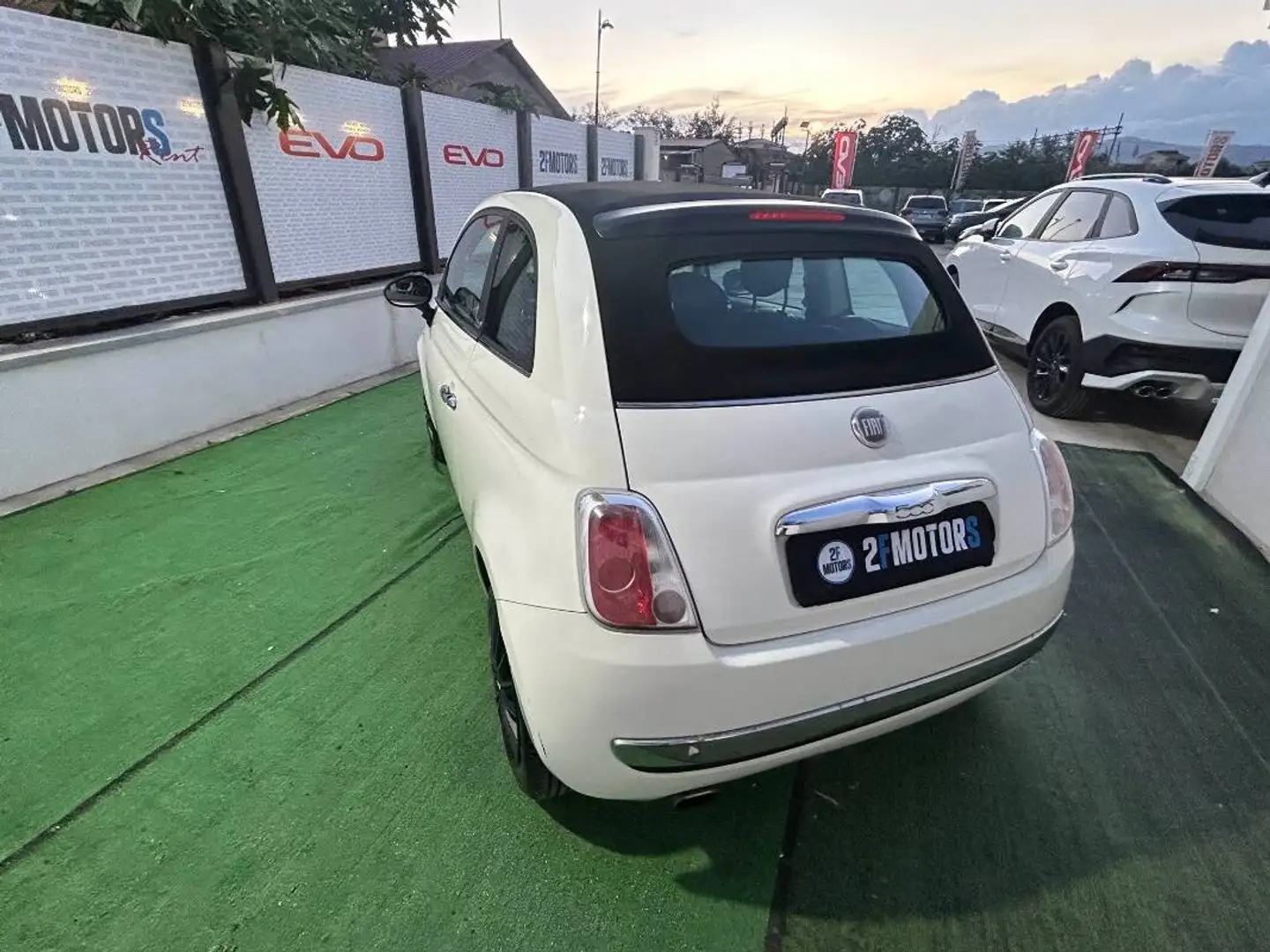 Fiat 500C 1.3 mjt 16v Pop 95cv Weiß - 2