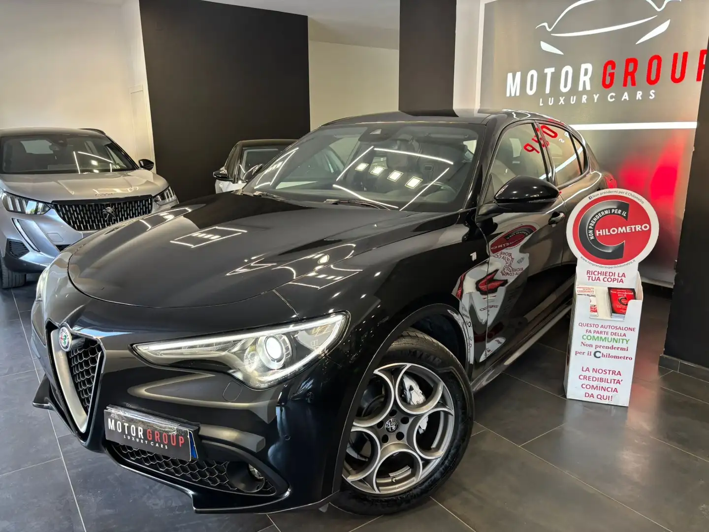 Alfa Romeo Stelvio 2.2 Turbodiesel 210 CV AT8 Q4 Ti Nero - 1