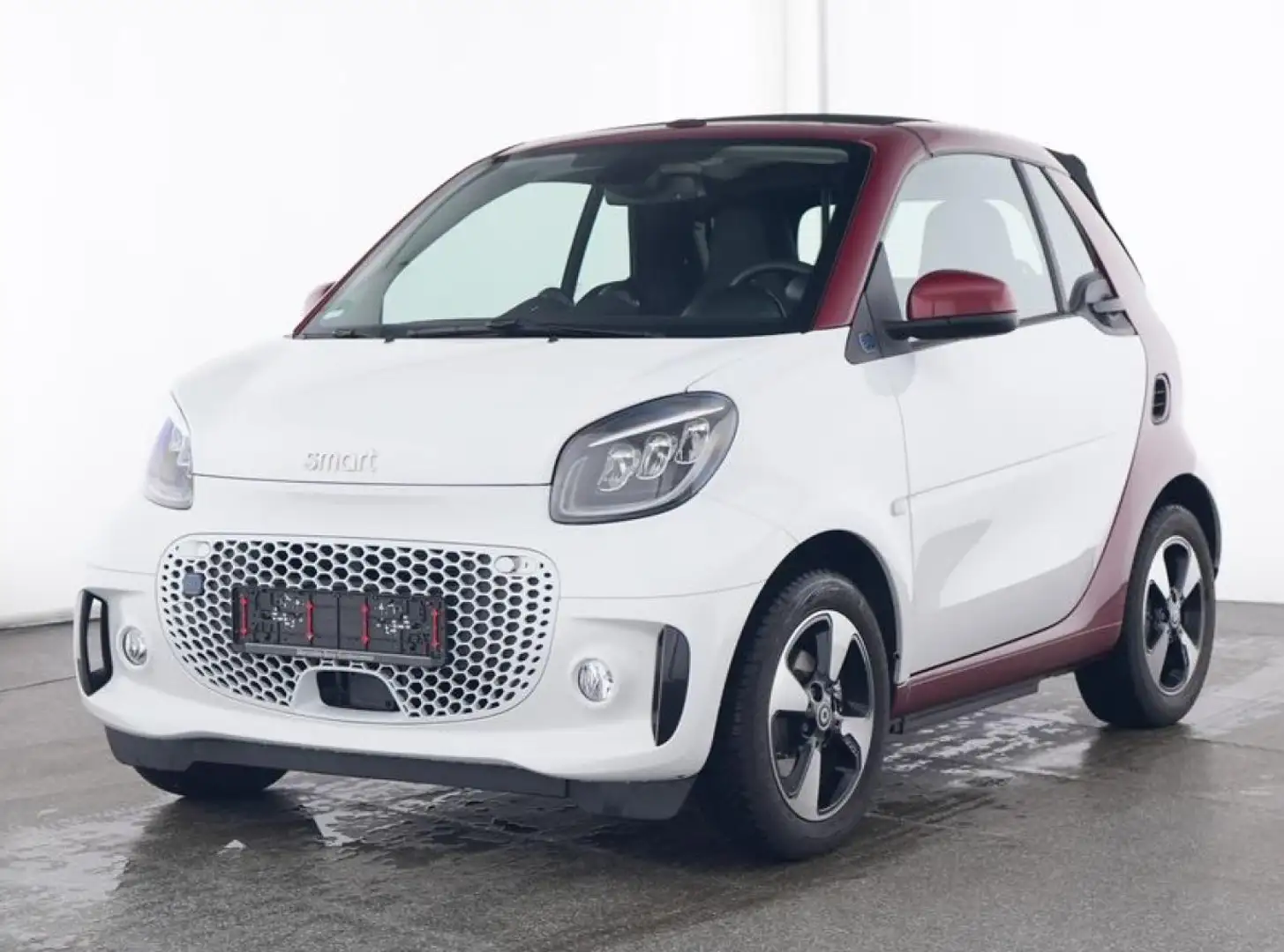 smart forTwo EQ cabrio EXCLUSIVE: IST VOLL,OFFEN+COOL! Weiß - 1