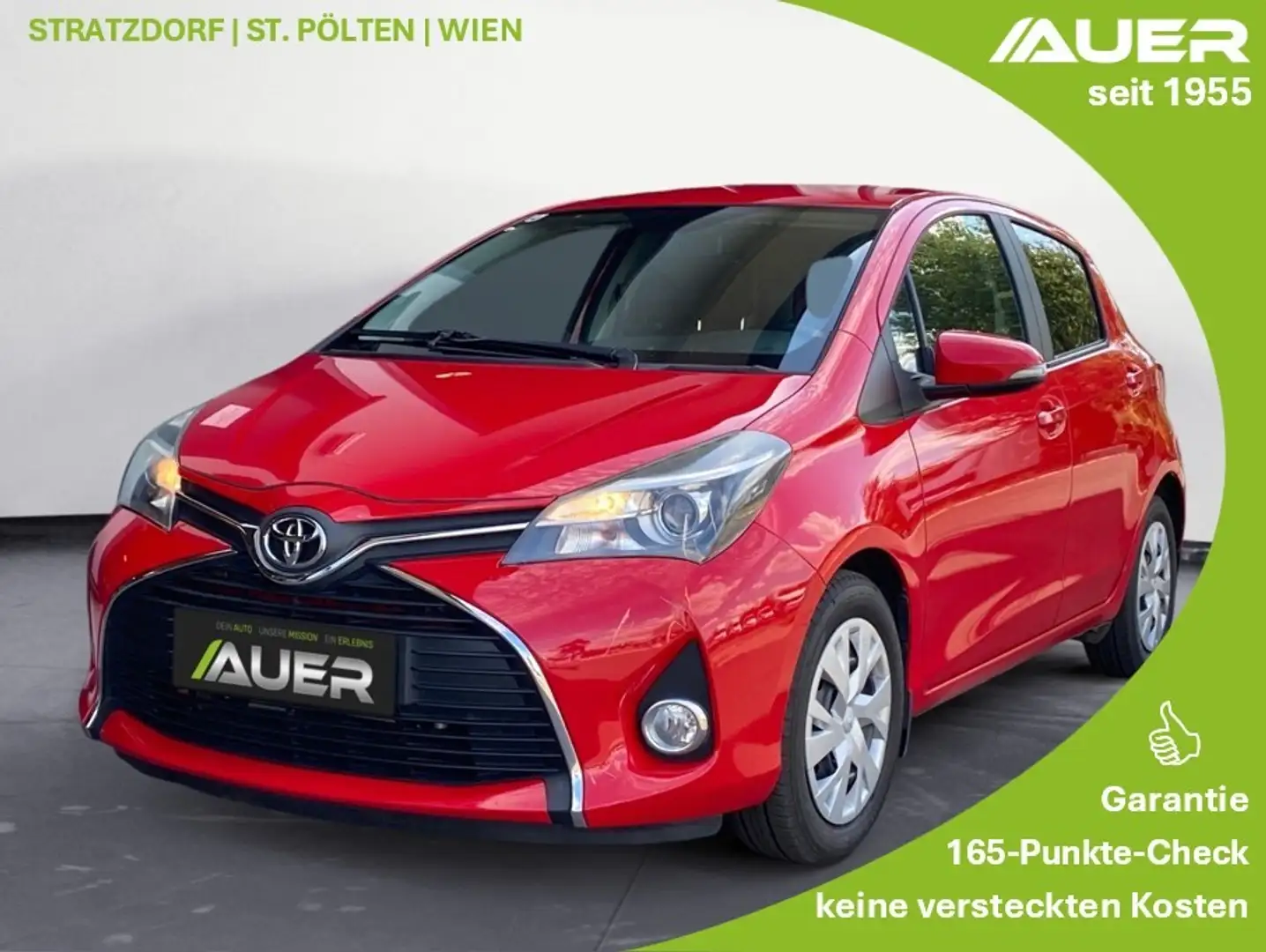Toyota Yaris 1,4 D-4D Edition45 | Sitzheizung | Kamera Rot - 1