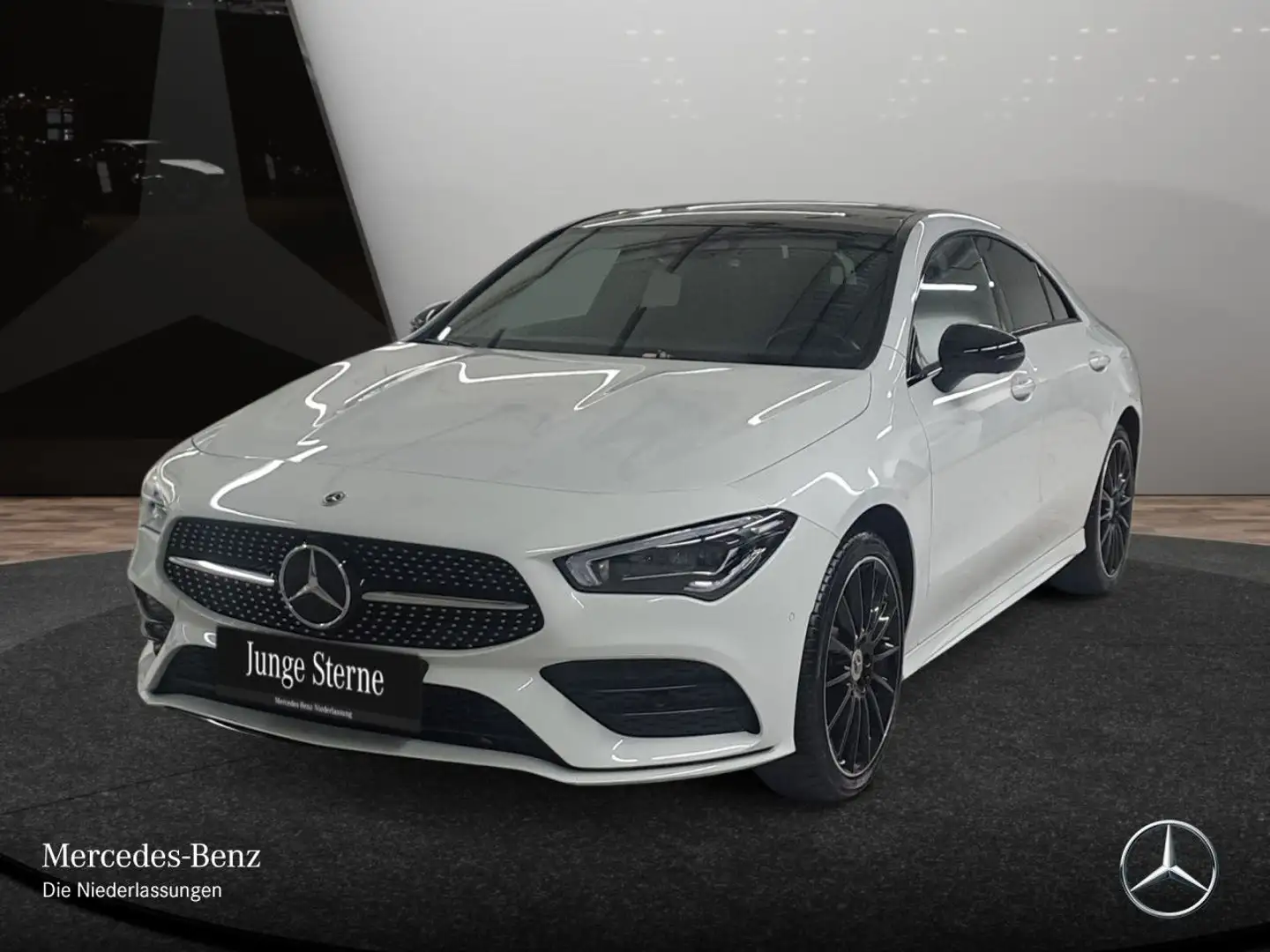 Mercedes-Benz CLA 250 e AMG+NIGHT+PANO+360°+MULTIBEAM+HUD+TOTW Weiß - 2