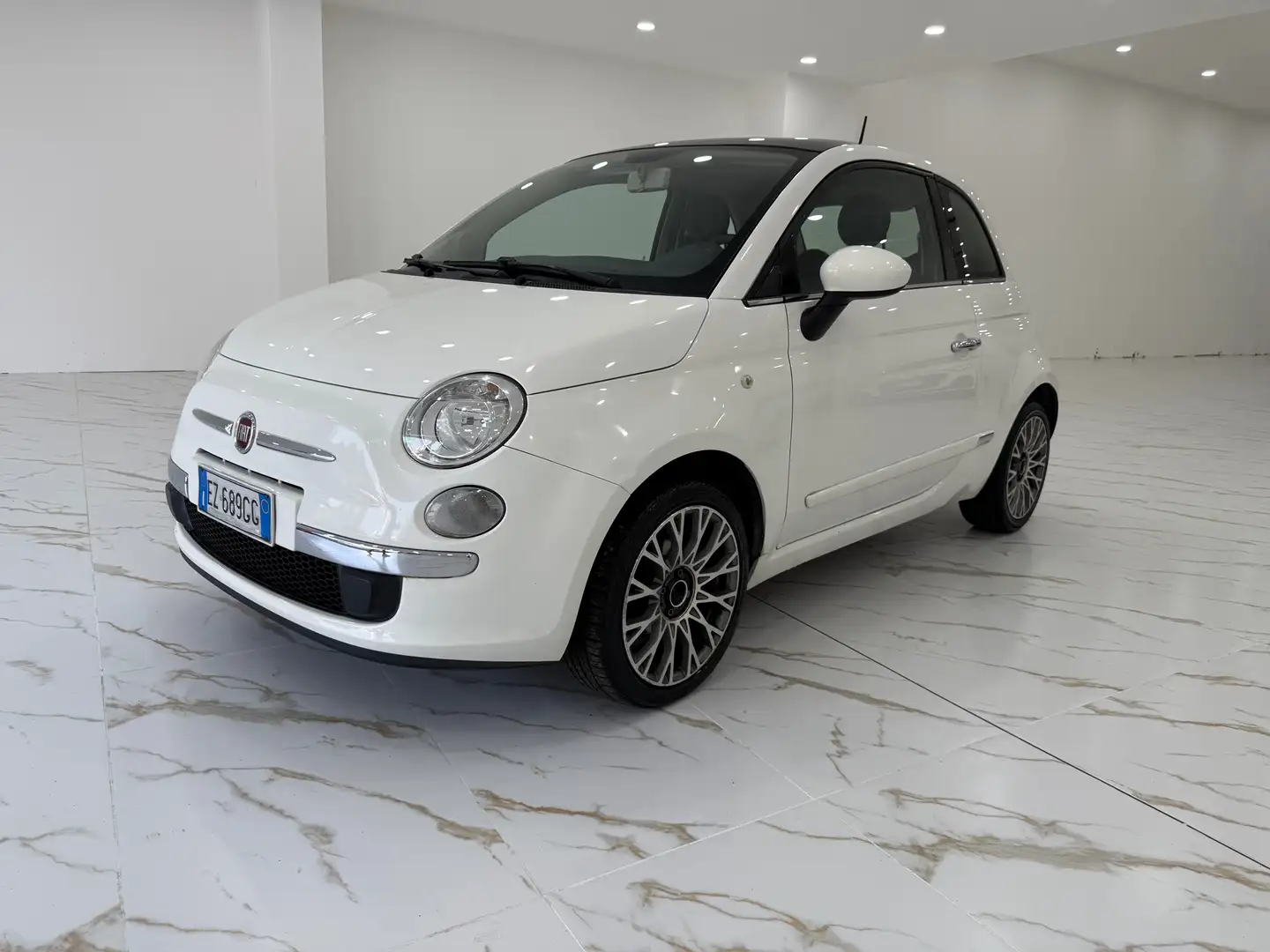 Fiat 500 500 1.2 Lounge 69cv my14 Bianco - 2