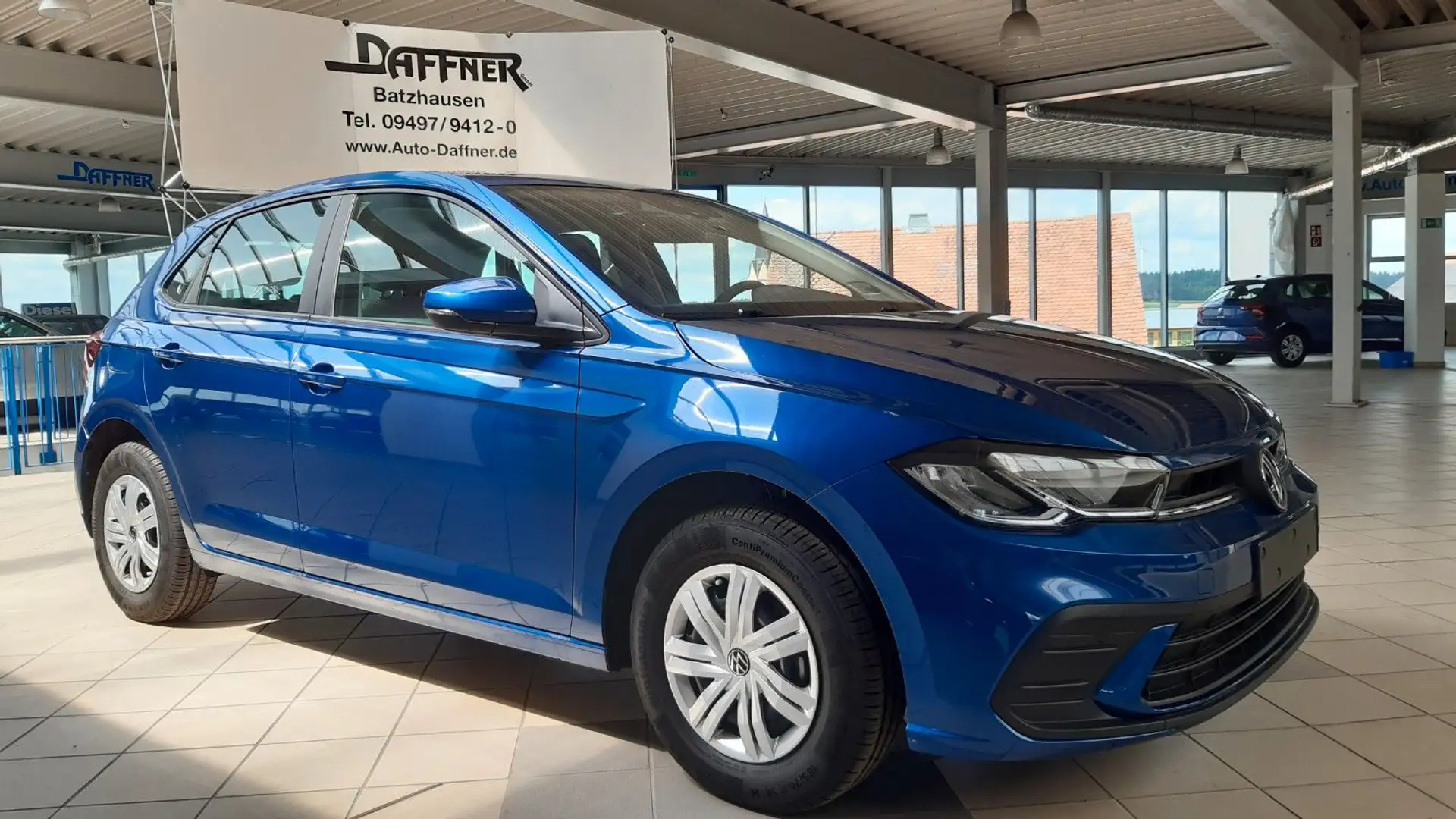 Volkswagen Polo 1.0 59kW / SOFORT VERFÜGBAR/KLIMA/SZHZG/PDC Bleu - 2