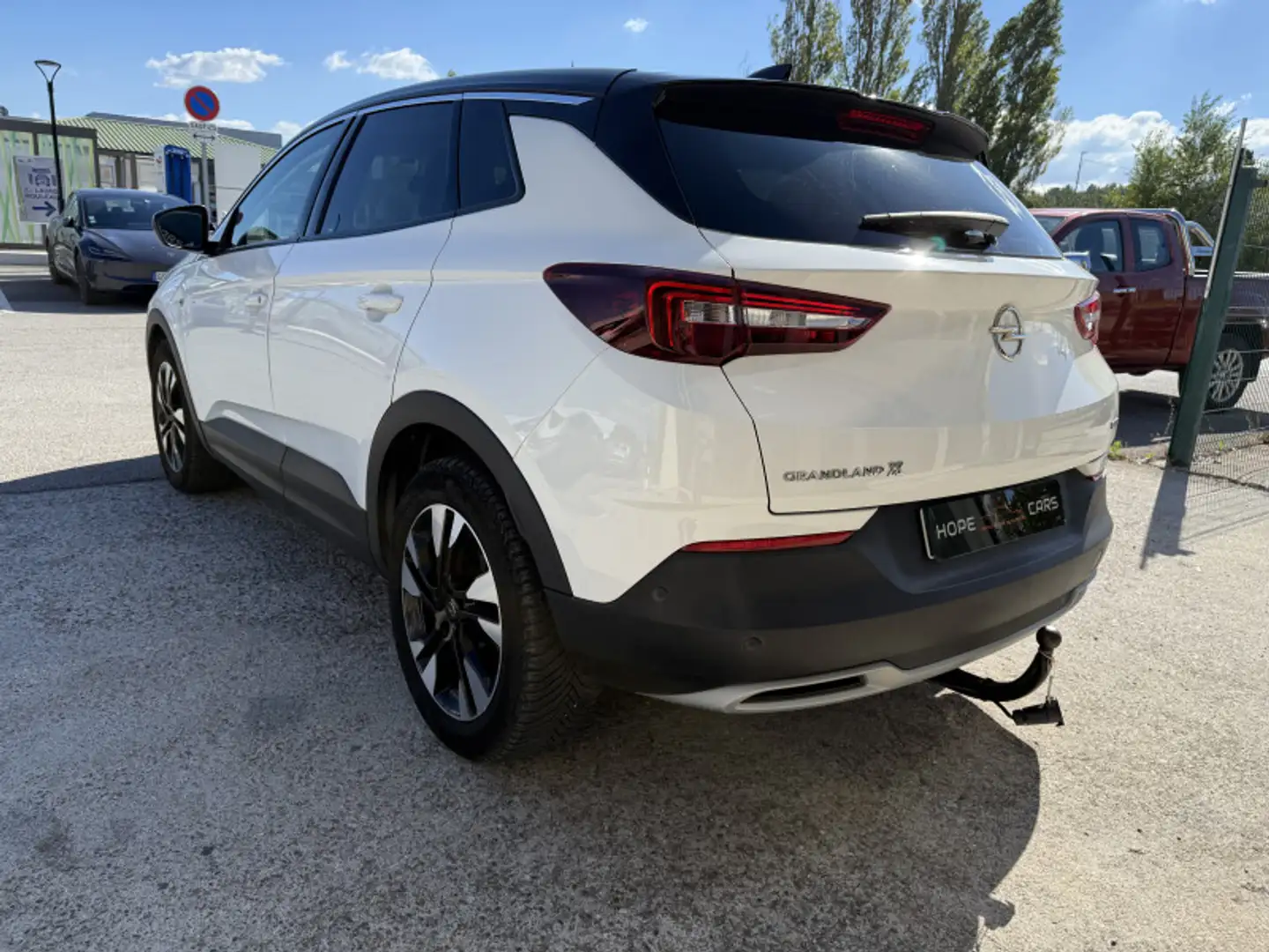 Opel Grandland X 1.2 TURBO 130CH OPEL 2020 BVA8 Blanco - 2