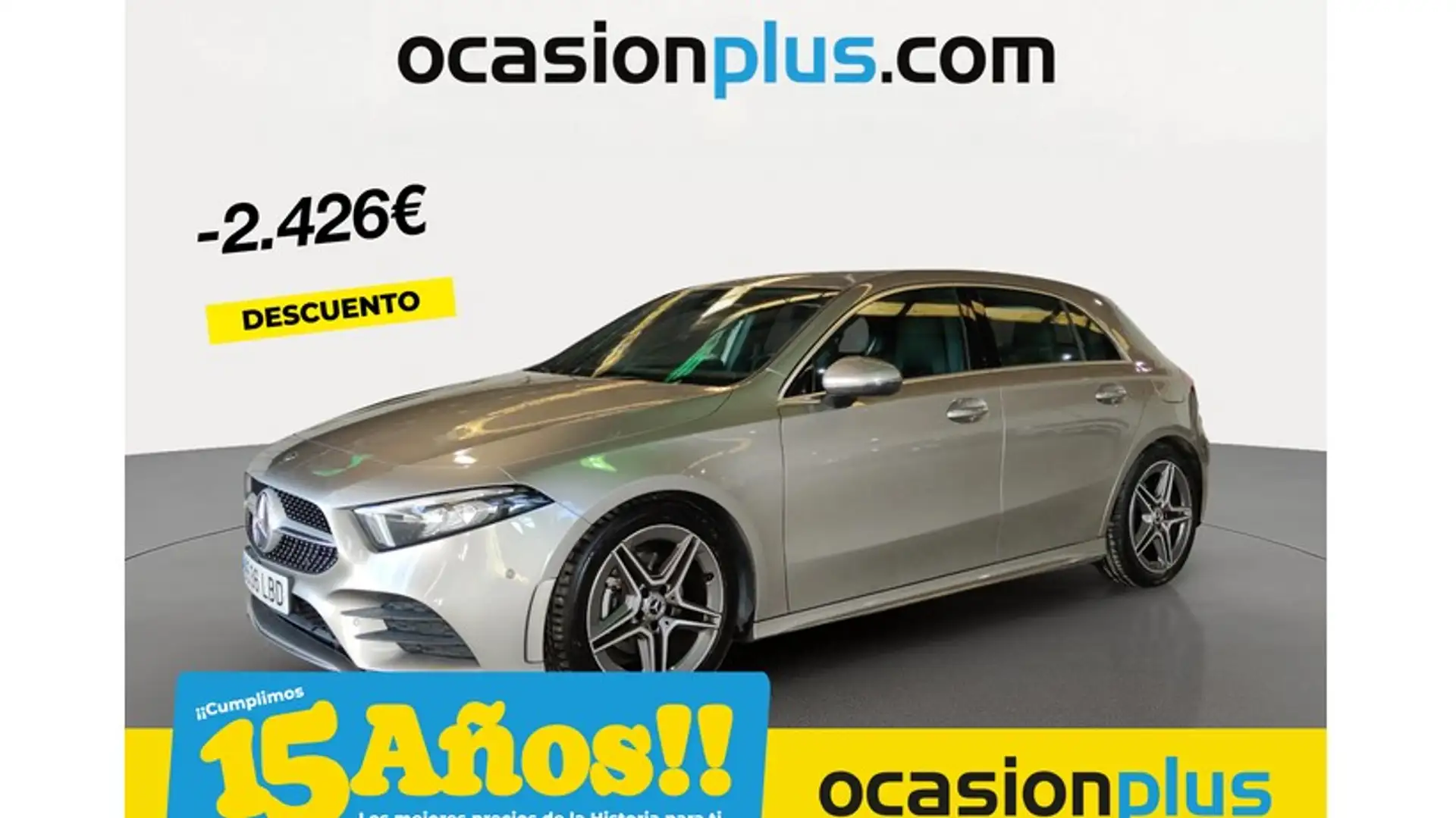 Mercedes-Benz A 200 200d 8G-DCT Plateado - 1