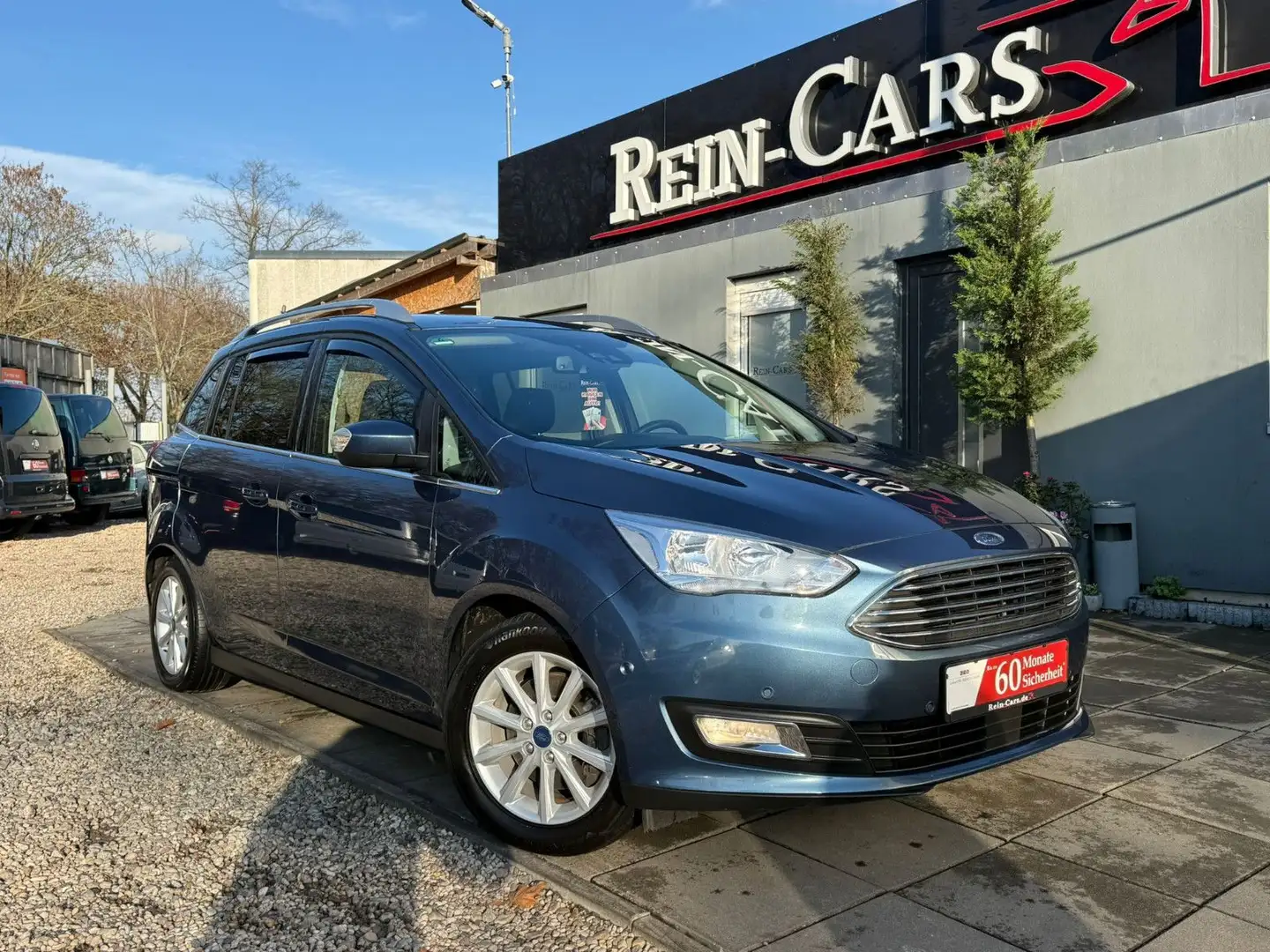 Ford Grand C-Max Grand C-MAX Titanium 1.5 EcoBoost/PARKPILOT/KAM/ Albastru - 1