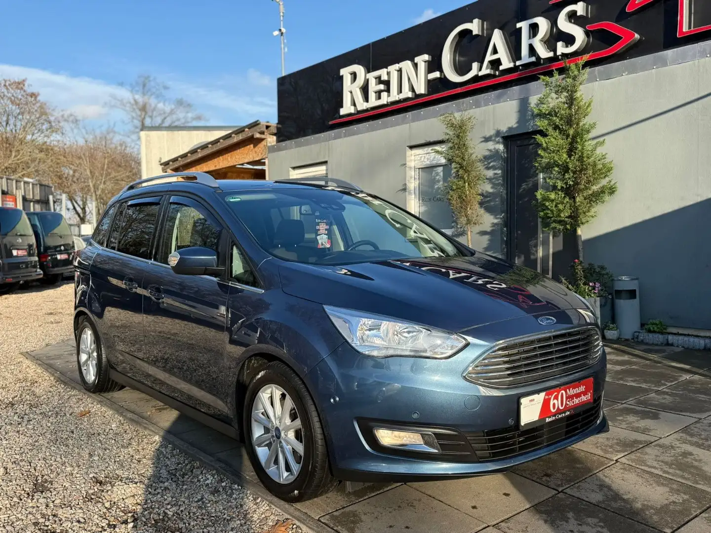 Ford Grand C-Max Grand C-MAX Titanium 1.5 EcoBoost/PARKPILOT/KAM/ Albastru - 2