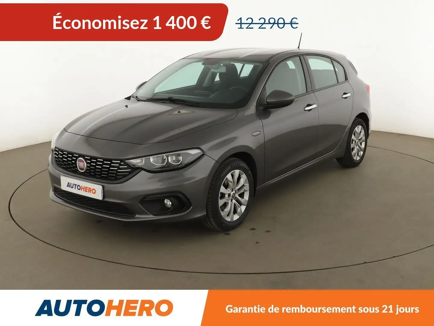 Fiat Tipo 1.4 Easy Gris - 1