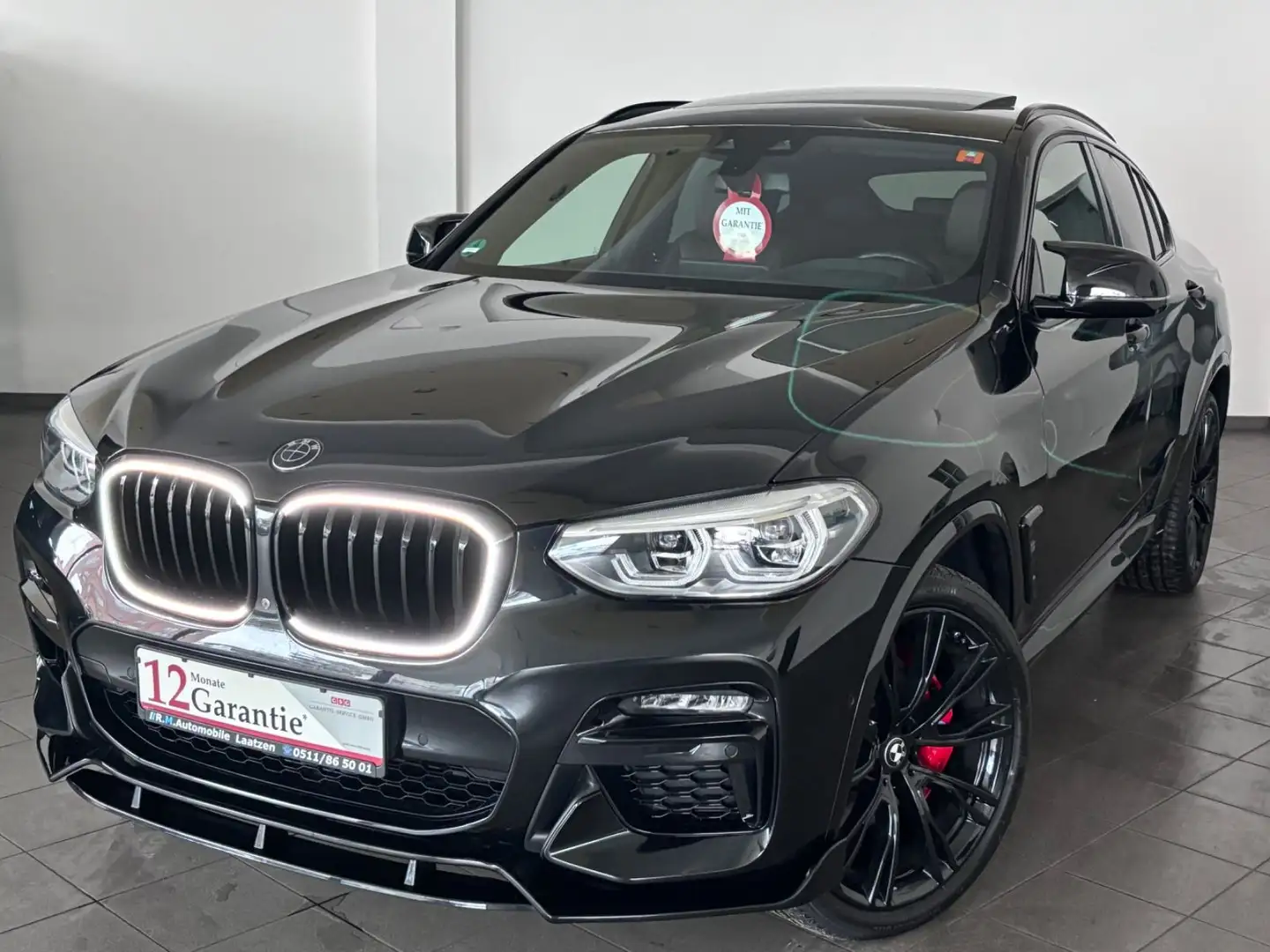 BMW X4 M40D M-Paket Panorama~Live Cockpit~Headup~1Hd Schwarz - 1