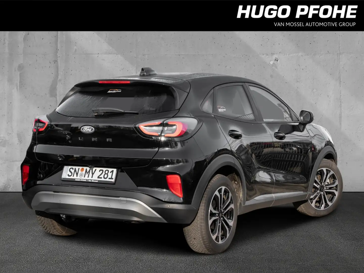 Ford Puma Titanium 1.0 EcoBoost Hybrid 92kW SUV 5-türig Schwarz - 2