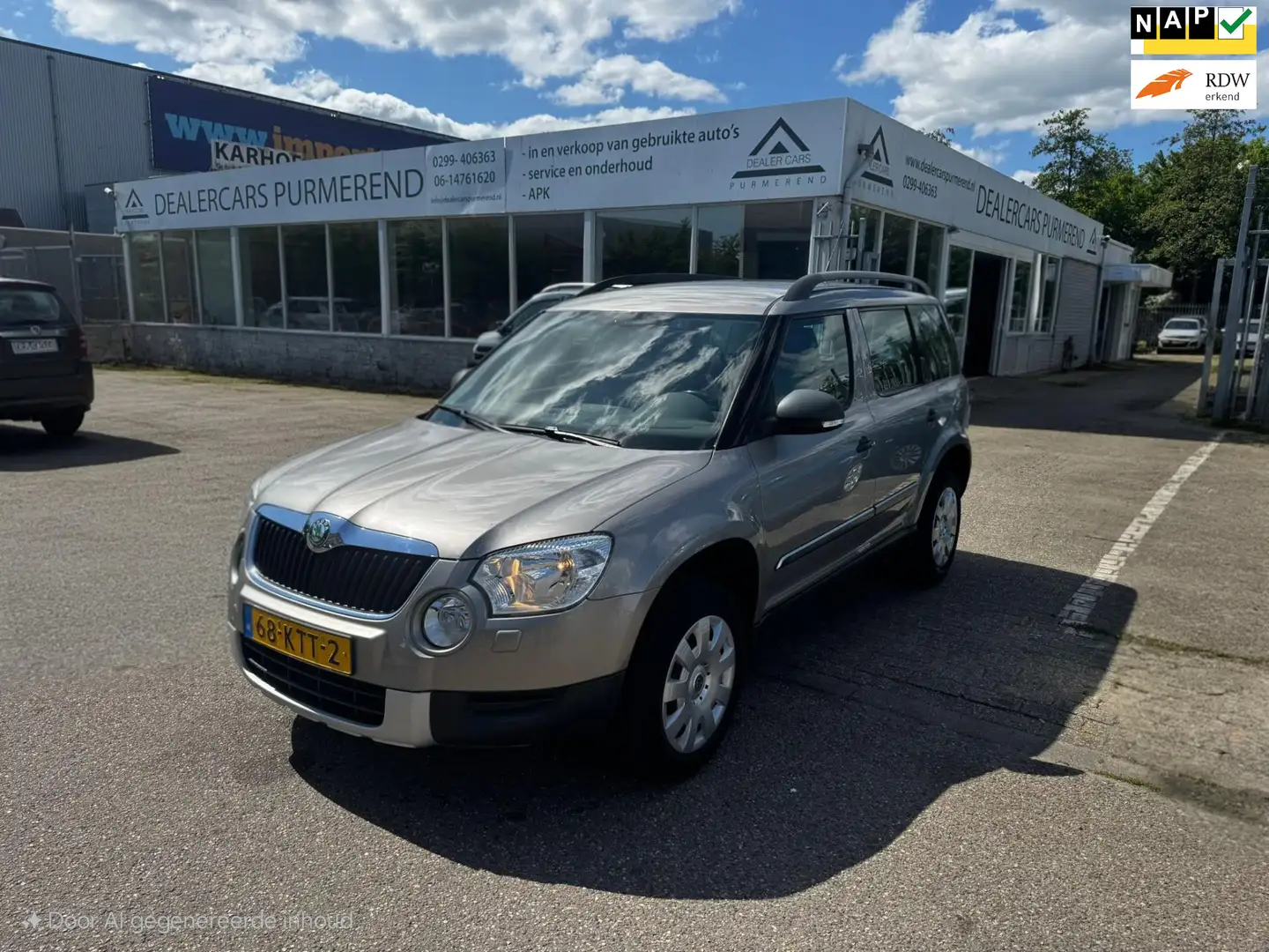 Skoda Yeti 1.2 TSI Active Plus Beige - 1