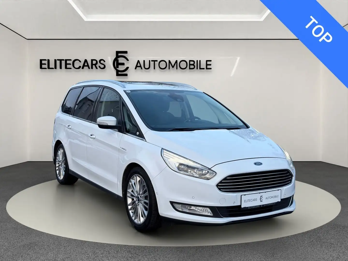 Ford Galaxy 2.0 TDCi TITANIUM / 7-SITZER / ANHÄNGERKUPPLUNG / Weiß - 1