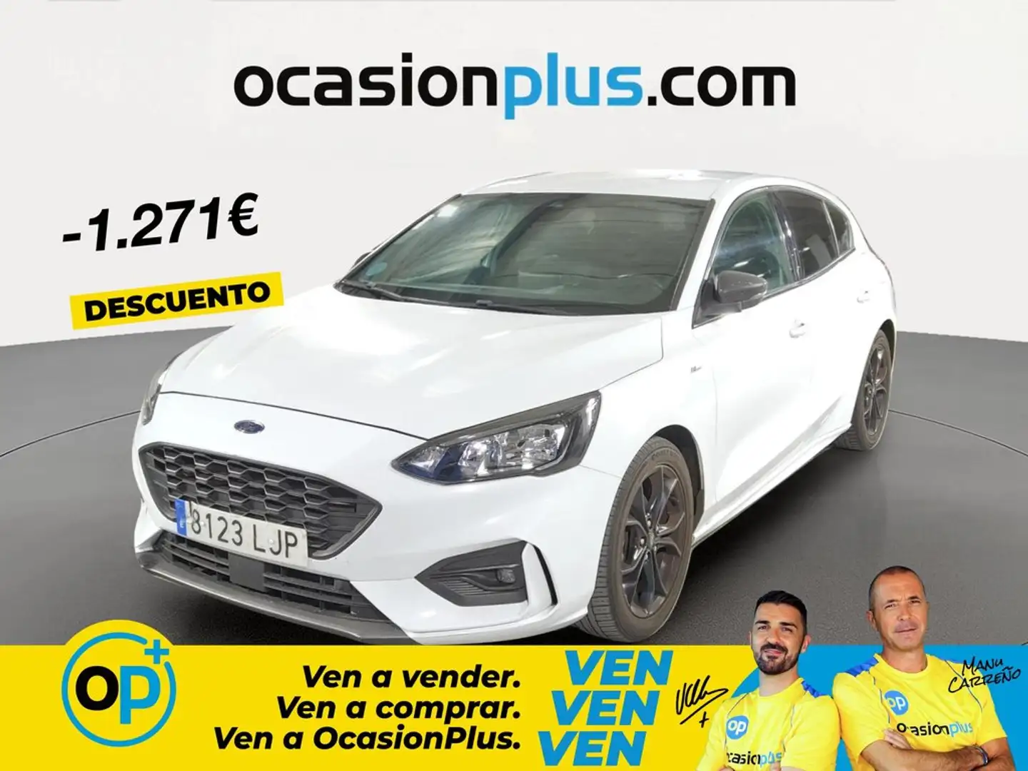 Ford Focus 1.0 Ecoboost ST Line X 125 Blanco - 1