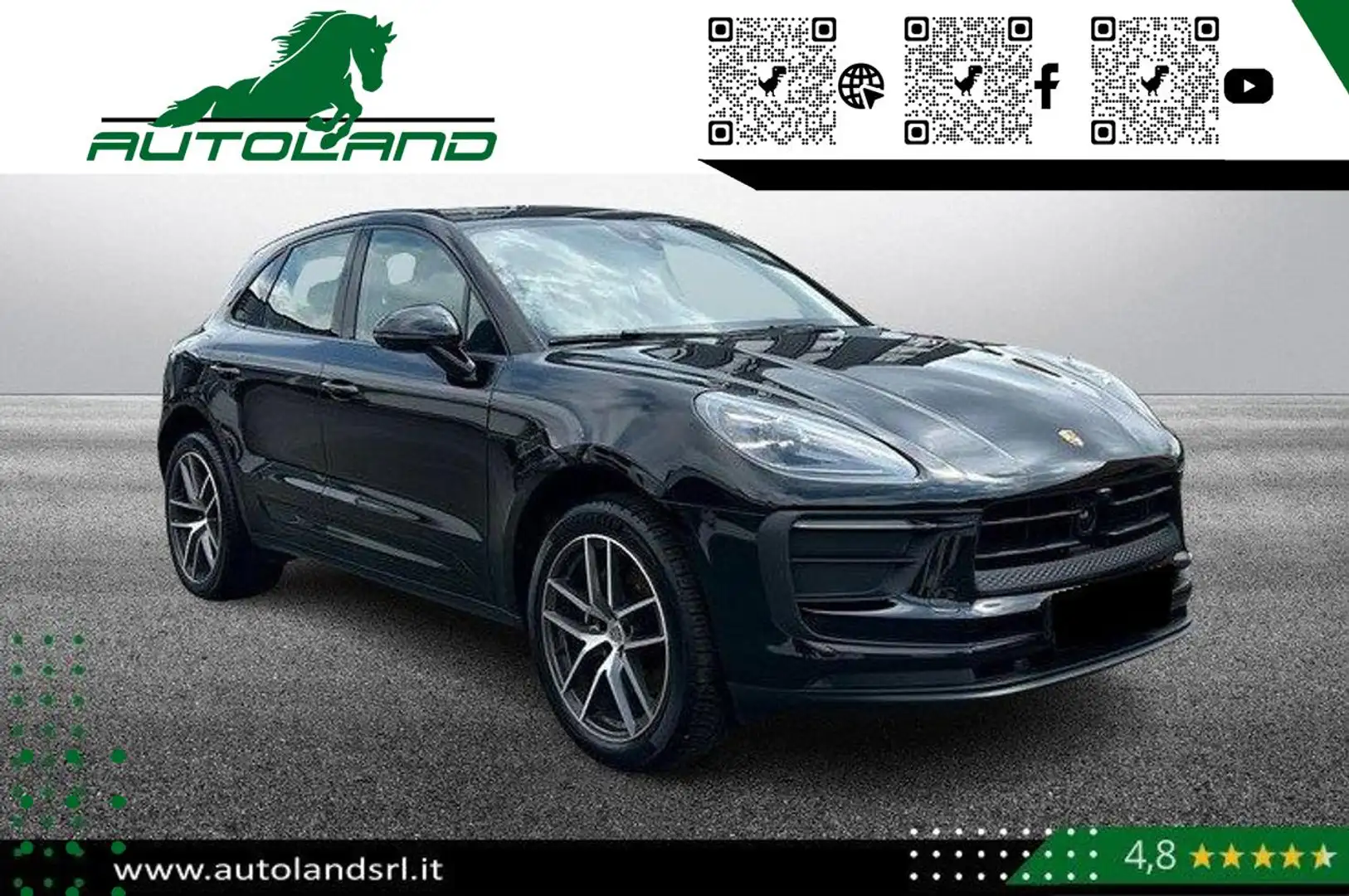 Porsche Macan 2.0 265Cv LED PDLS+ *Iva Esposta* Nero - 1