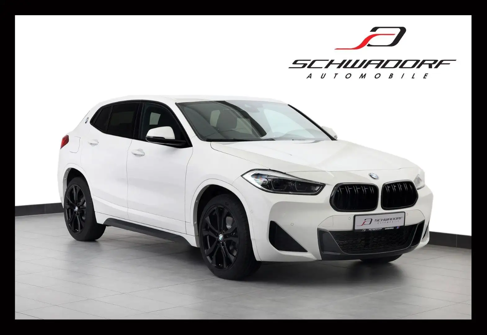 BMW X2 xDrive20i M Sport Shadow RFK 19" 1.Hand Blanc - 1