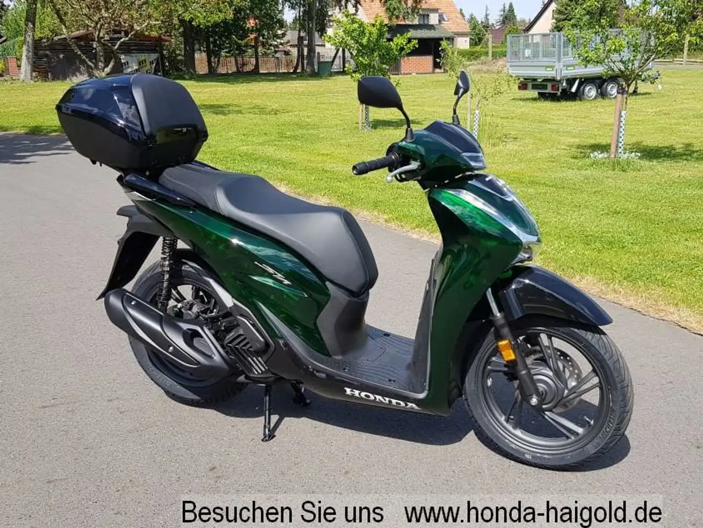 Honda SH 125i ABS Topcase NEU! Grün - 2