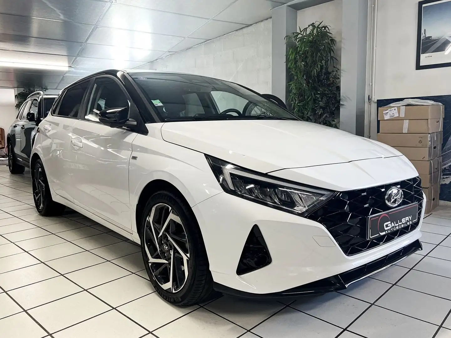 Hyundai i20 1.0 T-GDI 100CH HYBRID CREATIVE DCT-7 Blanc - 1