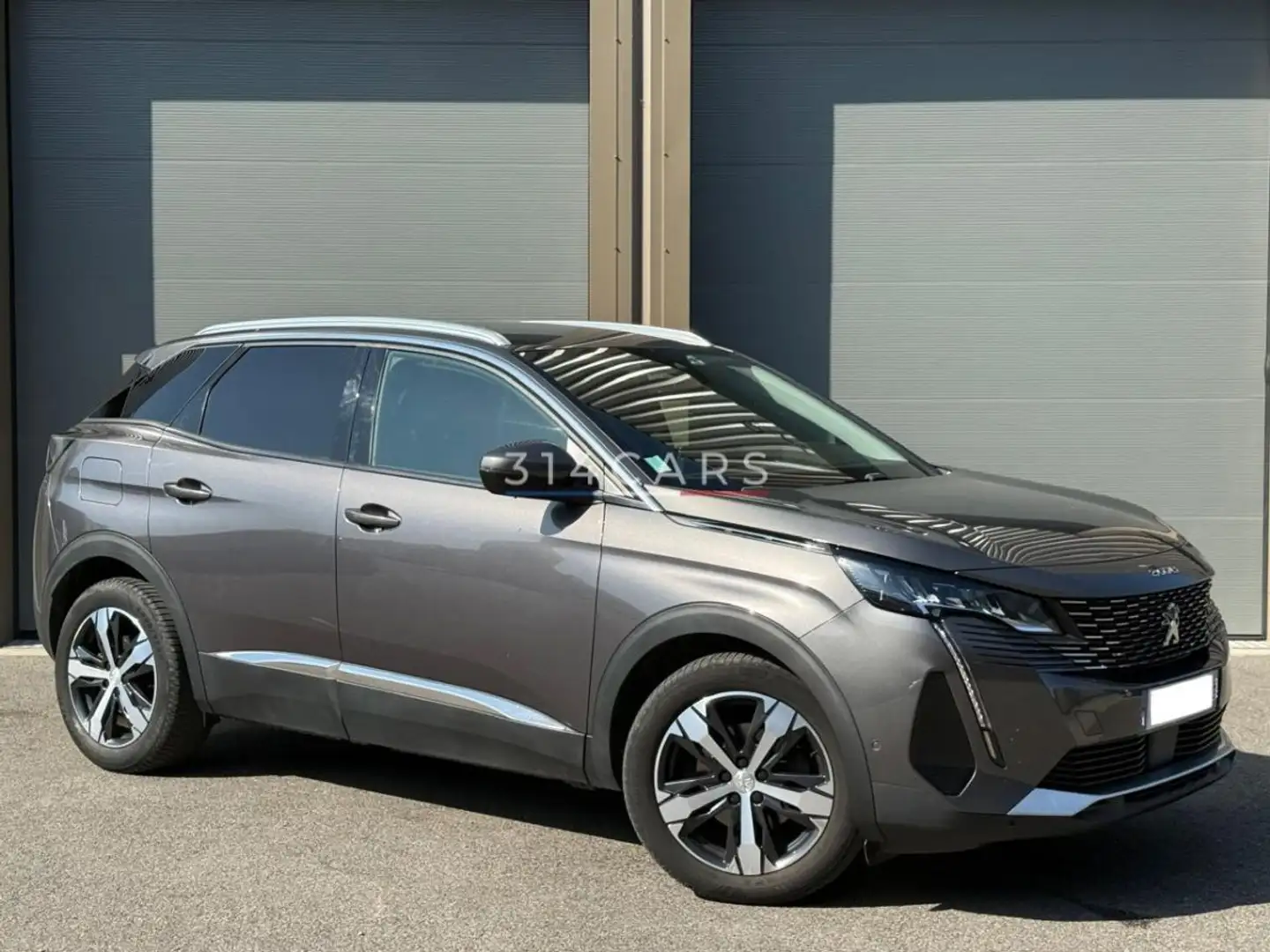 Peugeot 3008 1.5 BlueHDi - 130 - BV EAT8 Allure Gris - 1