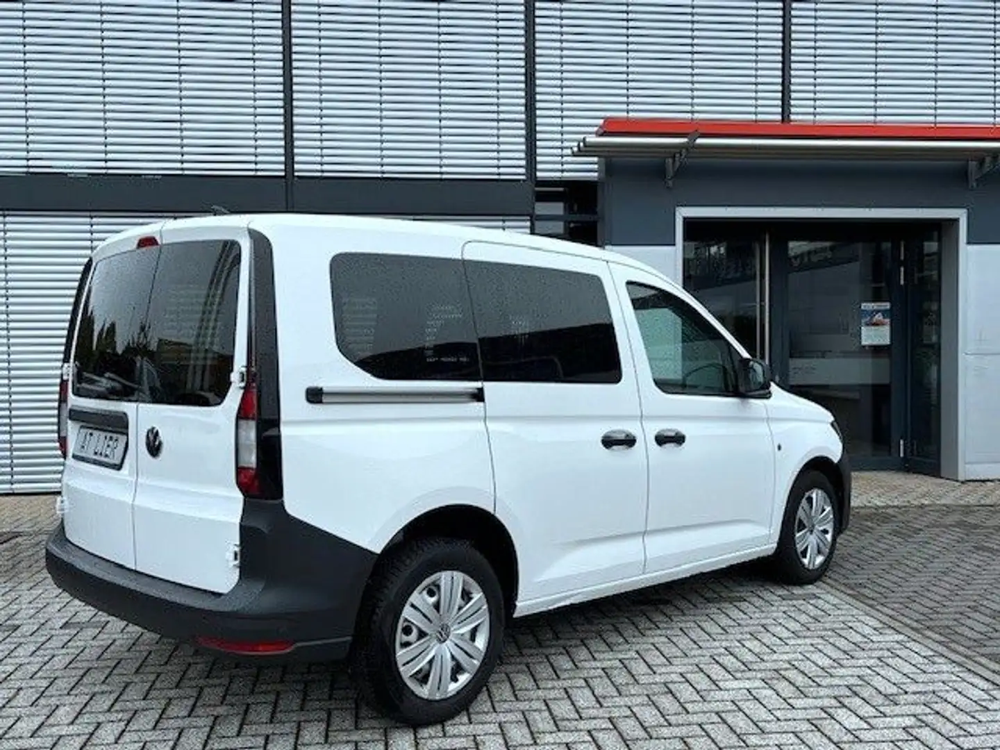 Volkswagen Caddy Cargo 2,0 TDI EcoProfi 2x Schiebetür Weiß - 2