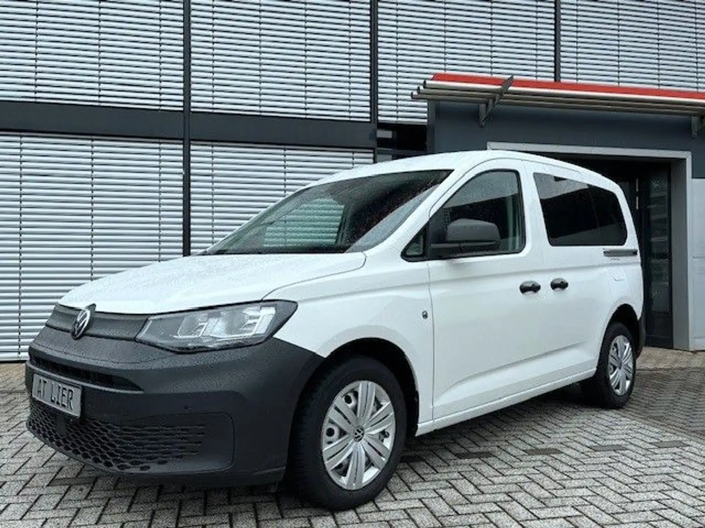 Volkswagen Caddy Cargo 2,0 TDI EcoProfi 2x Schiebetür Weiß - 1