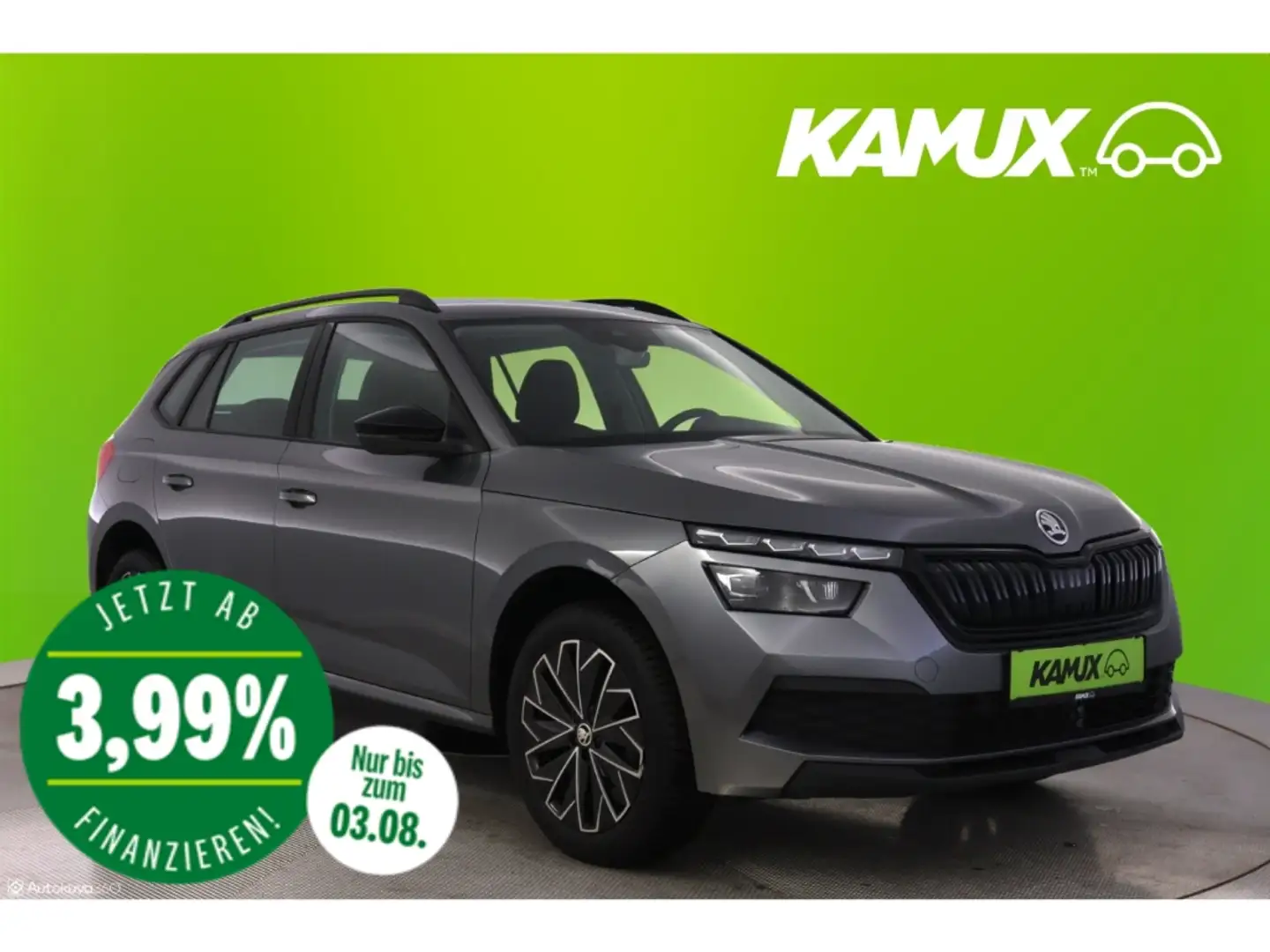Skoda Kamiq 1.5TSI DSG Style+LED+KAMERA+CARPLAY Grigio - 1