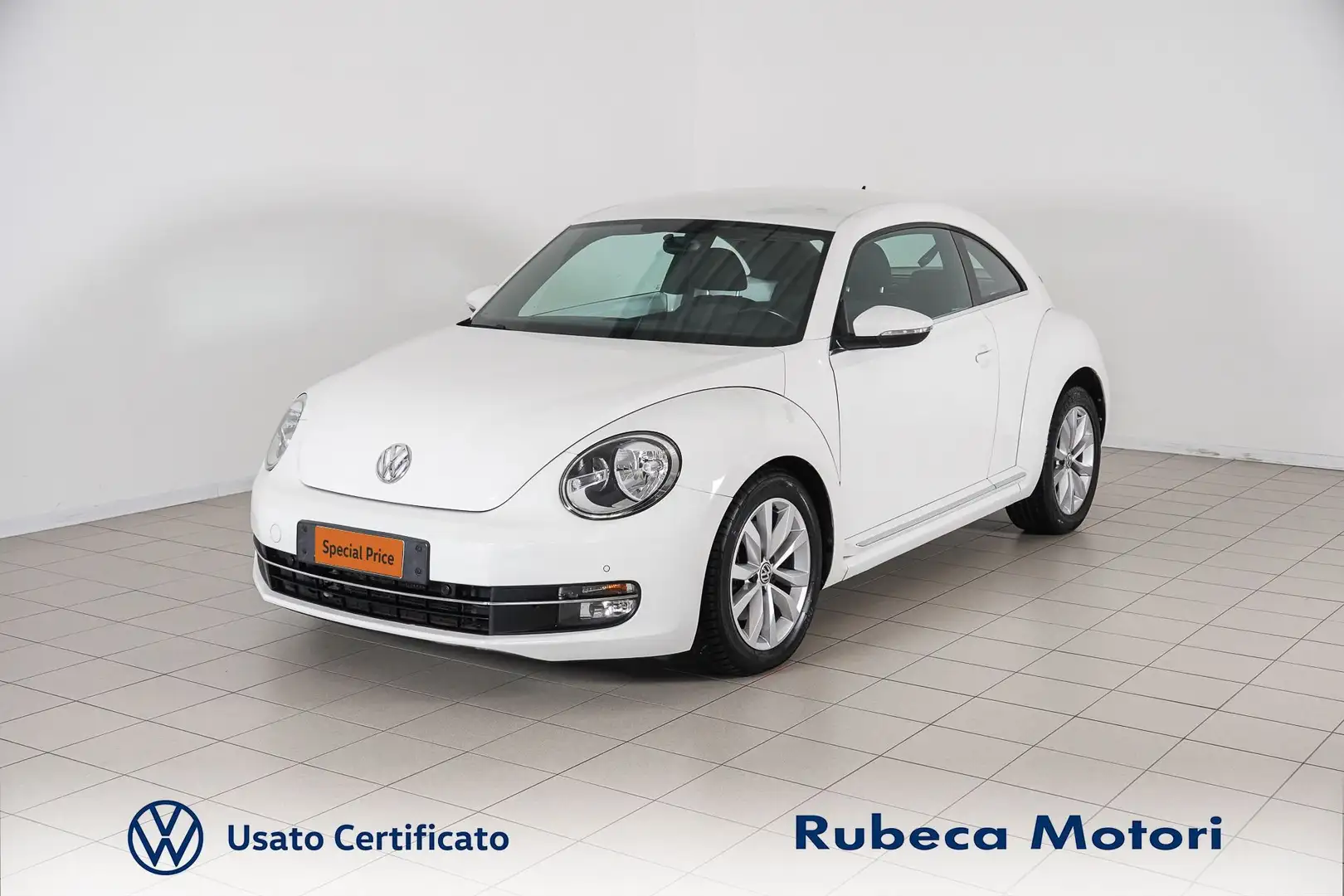 Volkswagen Maggiolino 1.4 TSI Design 160CV Weiß - 1
