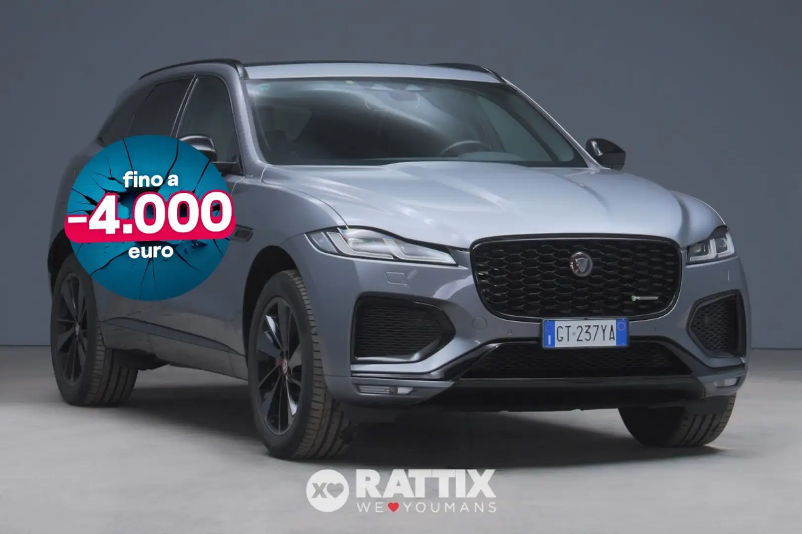 Jaguar F-Pace 2.0d i4 Mhev 204CV R-Dynamic Black AWD Auto + tet Grigio - 1