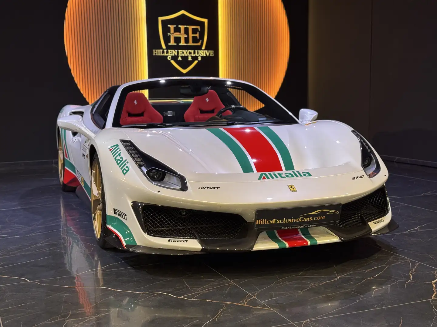 Ferrari 488 Spider TailorMade Garantie12 26*u-frei Weiß - 2