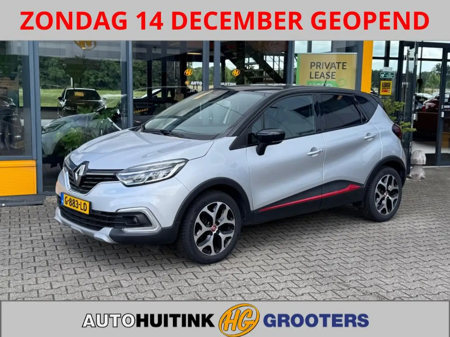 Renault Captur 0.9 TCe 90pk Bose - Navi - Camera - LED Grijs - 1
