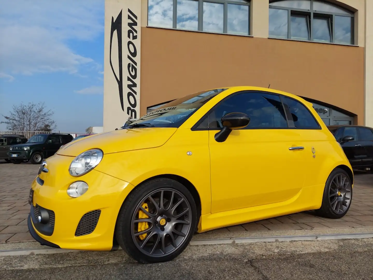 Abarth 695 tributo ferrari n245 originale perfetta tagliand. Jaune - 1