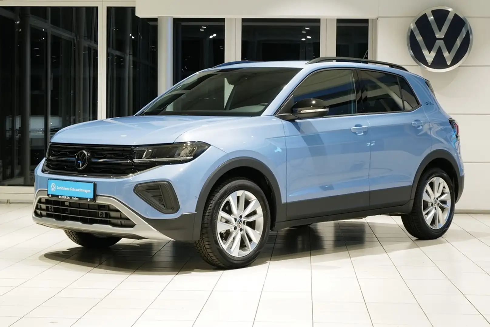Volkswagen T-Cross 1.5TSI DSG Goal AHK NAVI RKAM TOTWINKEL Blu/Azzurro - 2