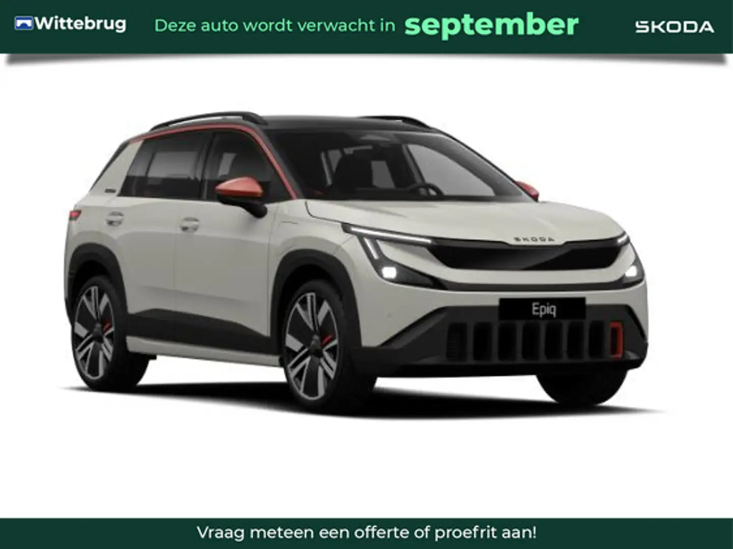 Skoda Epiq First Edition 56 kWh / Trekhaak / Light & View Grau - 1