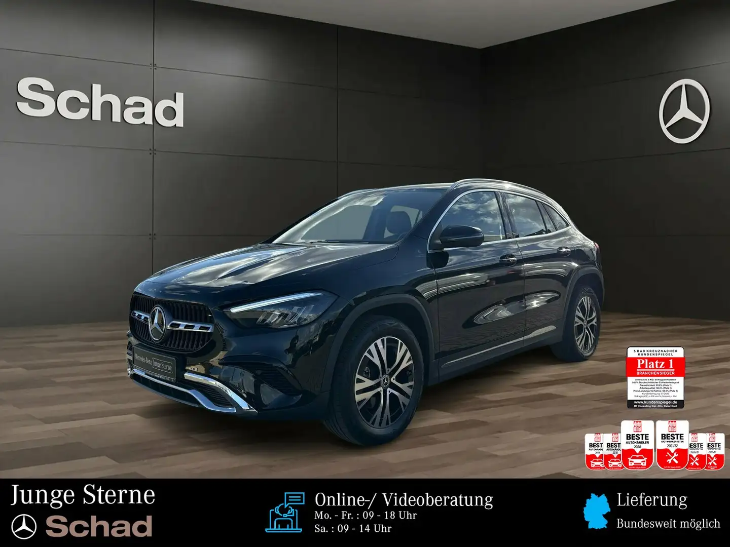 Mercedes-Benz GLA 180 GLA 180 PROGR+MBUX+LED+KAM+EASY-P+ASSIST+CARPLAY Noir - 1