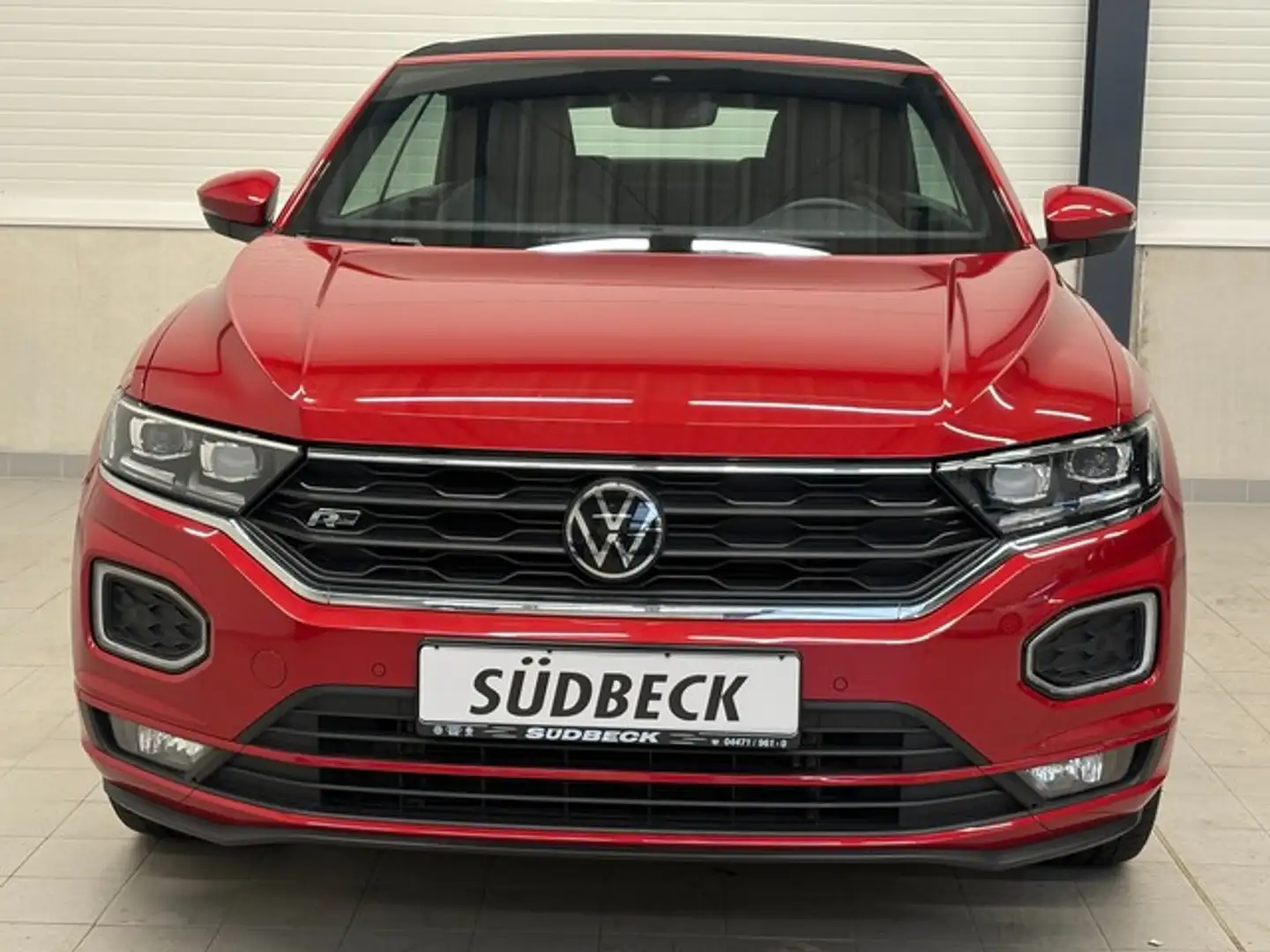 Volkswagen T-Roc Cabriolet 1.5 R-LINE AHK+KAMERA+NAVI+LED++ Rot - 2