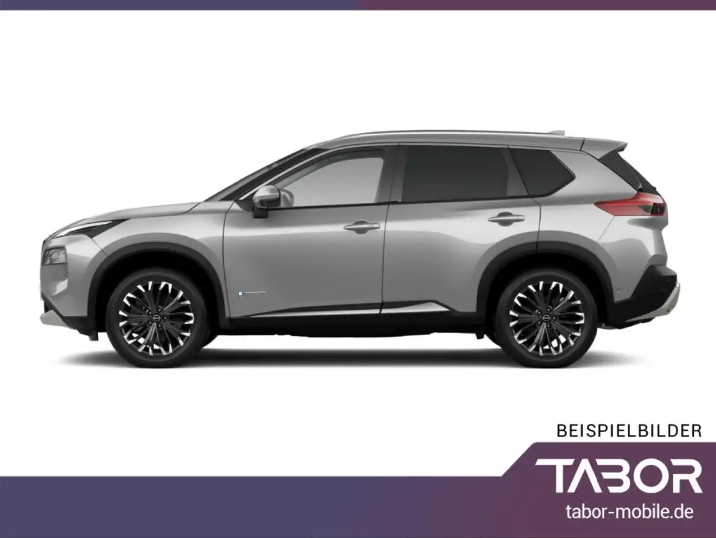 Nissan X-Trail 213 4x4 Tekna Pano ACC HUD 360° eHK SHZ Silber - 2